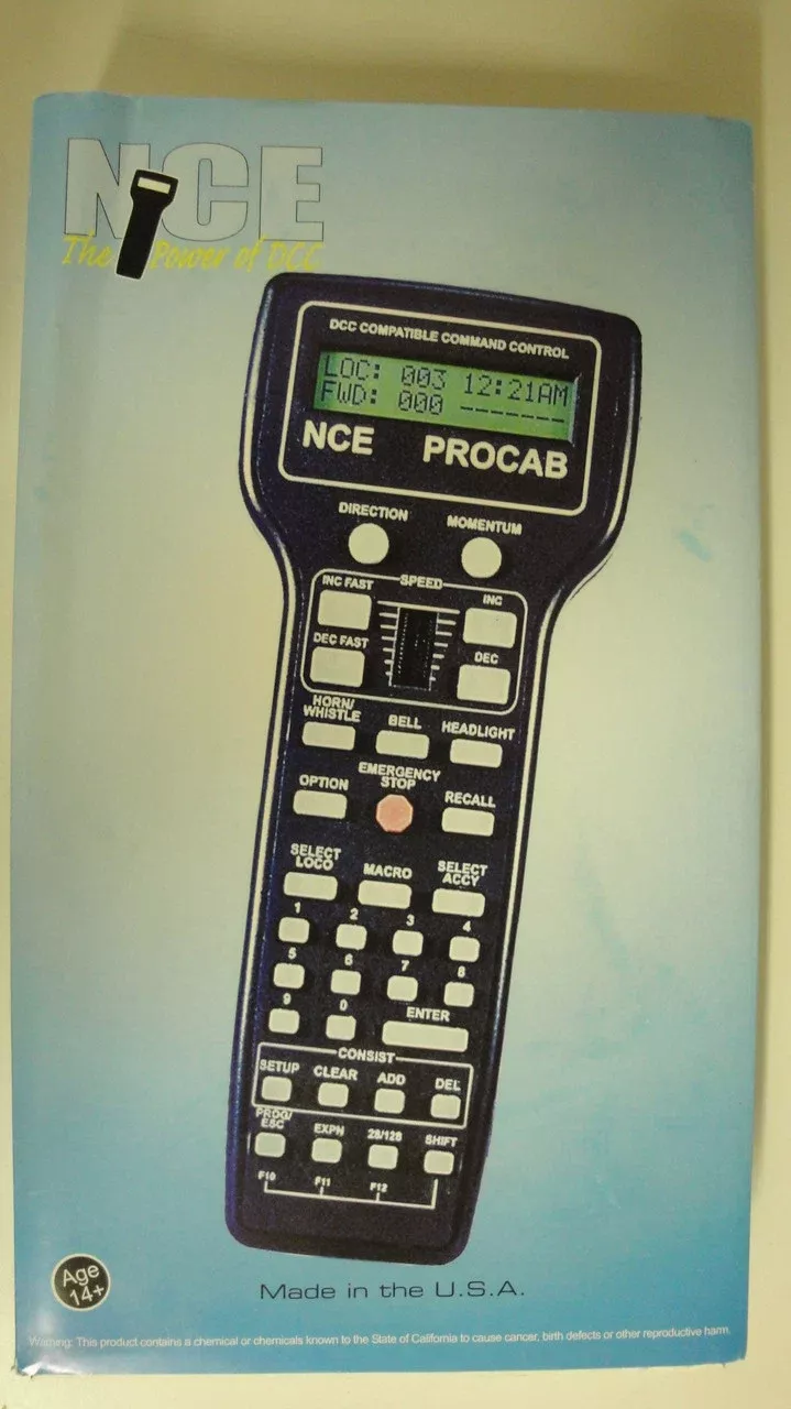 10 NCE /Deluxe Master ProCab(TM) -- With Bac (SCALE=ALL) Part # = 524-10