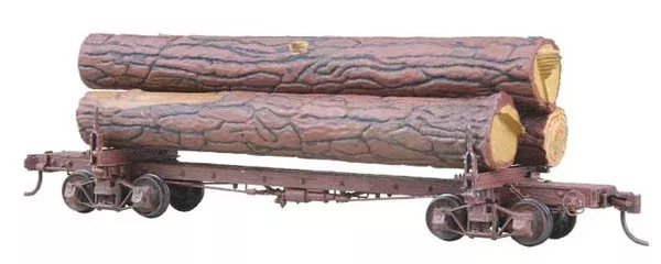 102 Kadee / Log Car Skeleton w/Load(HO Scale) Part # 380-102