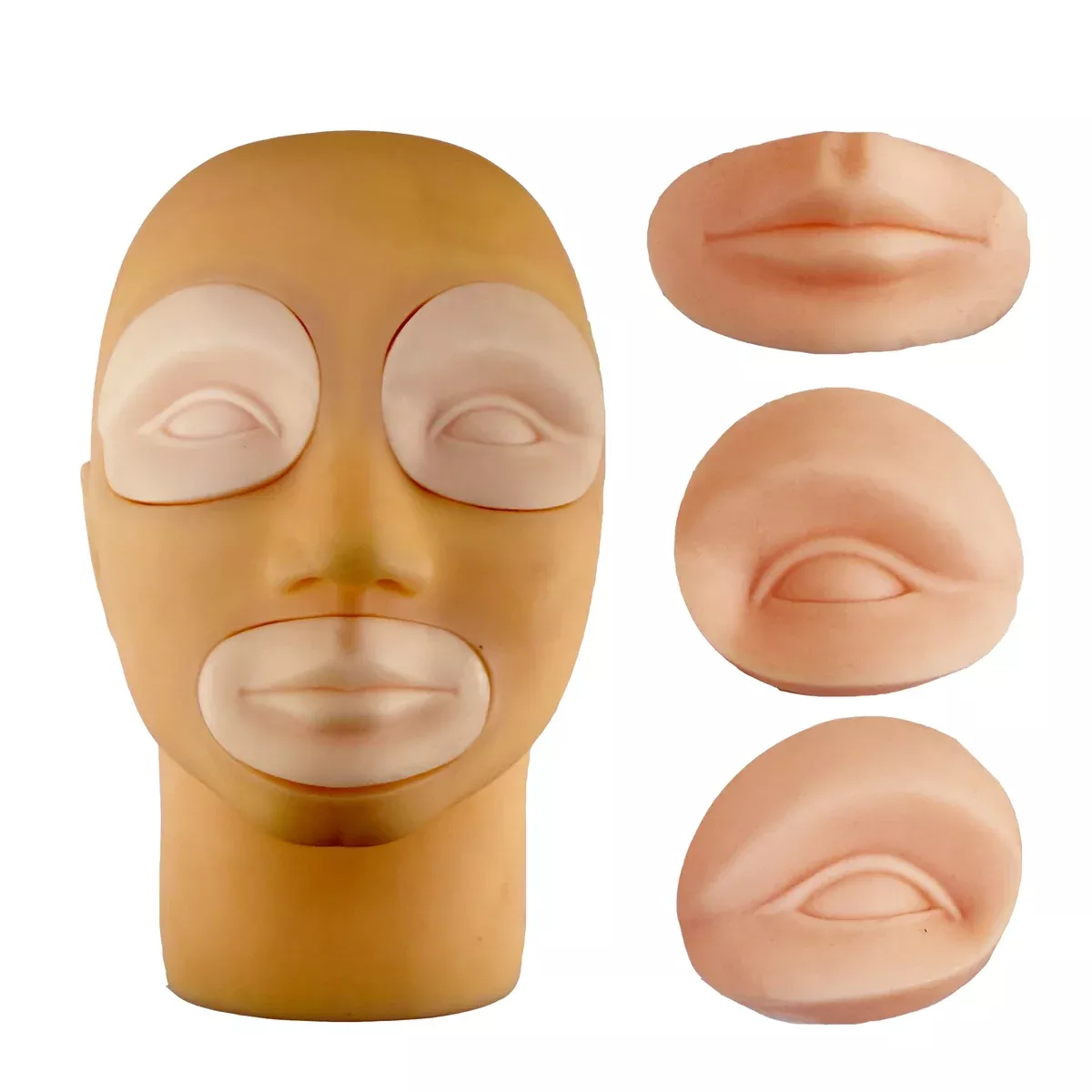 3D Head Practice Model | Silicone Training Tool