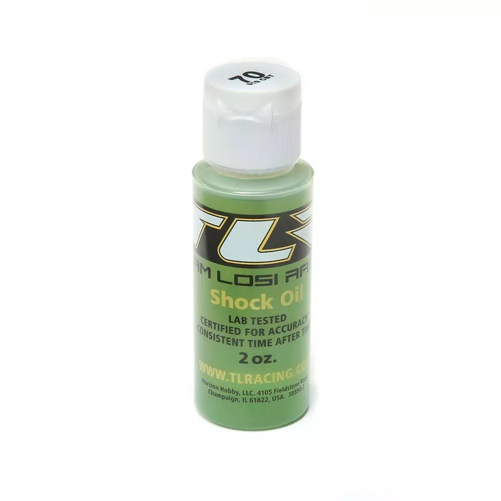 70 Weight Silicone Shock Oil, 2oz Bottle TLR74015