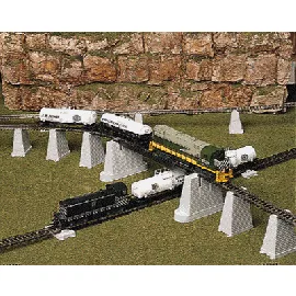 Atlas 80 HO Over N' Under Pier Set 47 Pieces