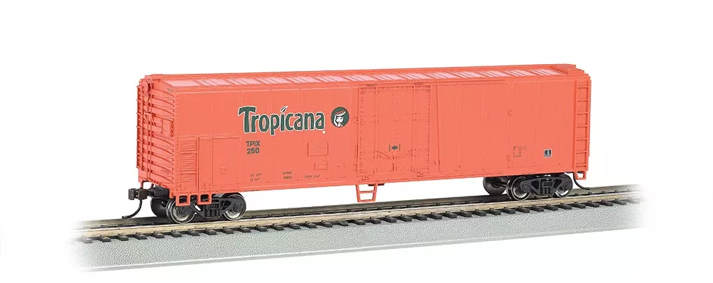 Bachmann 17947 Tropicana White & Green 50' Steel Reefer Car HO Scale