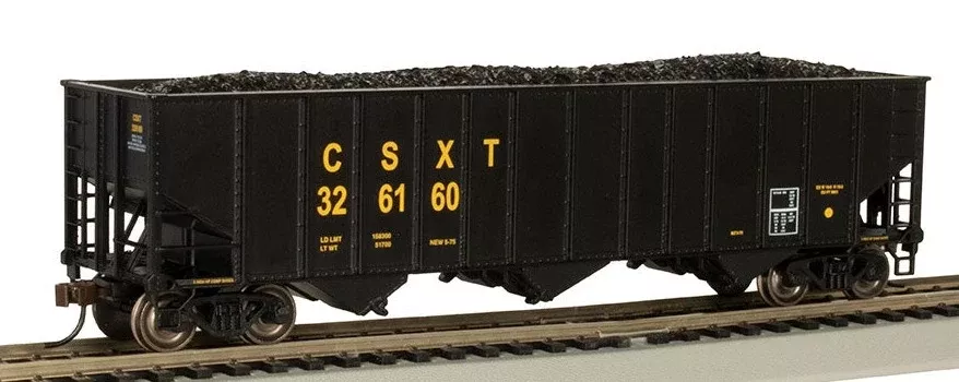 Bachmann 18705 CSX - Beth Steel 100 Ton 3 Bay Hopper #326160 HO Scale NEW