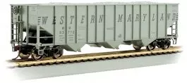 Bachmann 18737 Western Maryland WM #63834 - Bethlehem Steel 100 TON 3 BAY Hopper HO Scale NEW