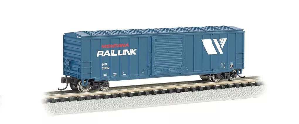 Bachmann 19657 MONTANA RAIL LINK ACF 50'6 w/ Sliding-Door Boxcar # N Scale NEW
