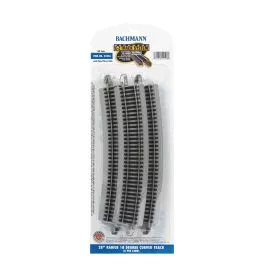 Bachmann 44506 HO EZ Track Nickel Silver 28"R/5cd