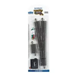 Bachmann 44569 HO EZ Track Nickel Silver #5 Wye Switch/1cd