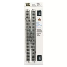 Bachmann 44575 HO EZ Track Nickel Silver #6 LH Crossover Switch