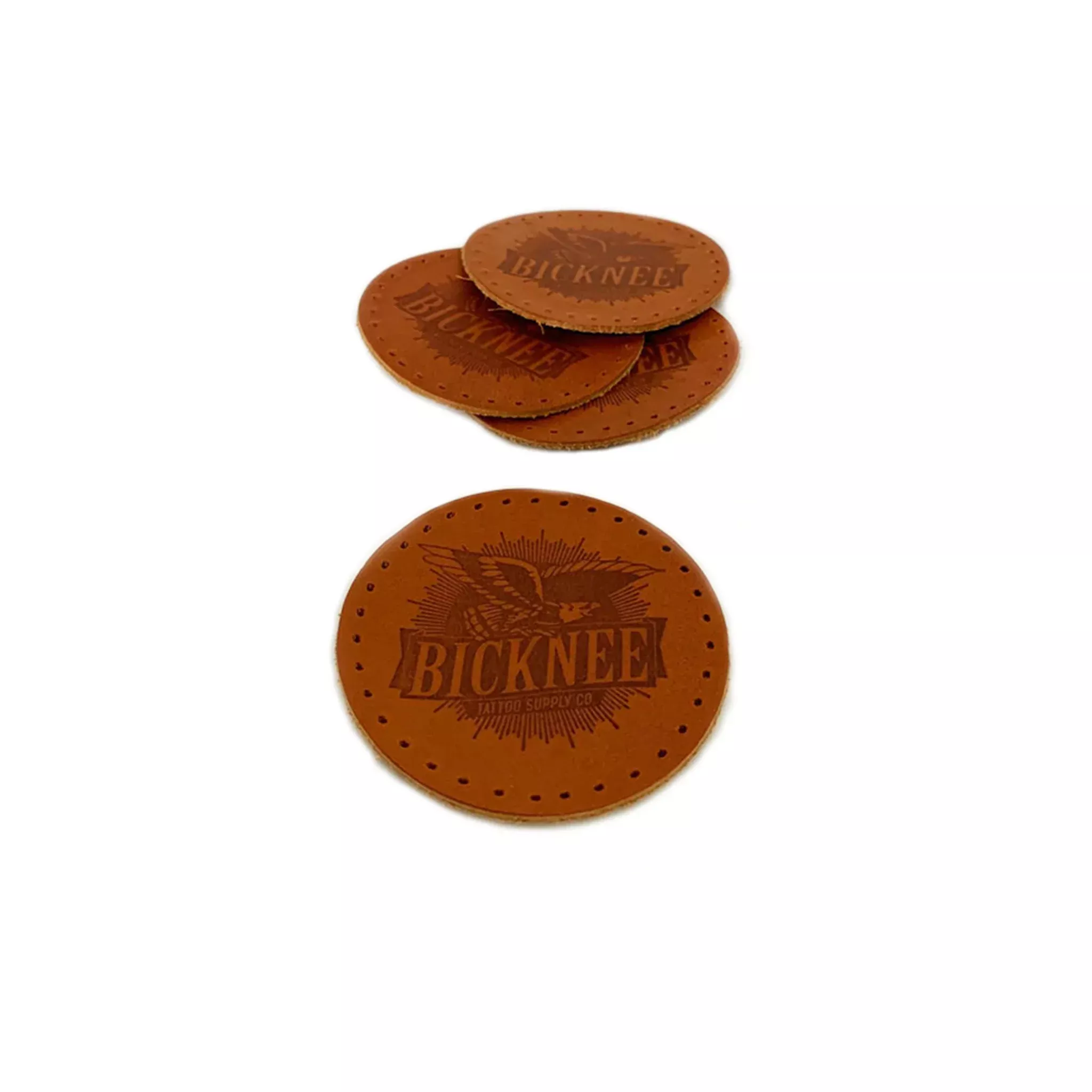 Bicknee Logo Leather Patch
