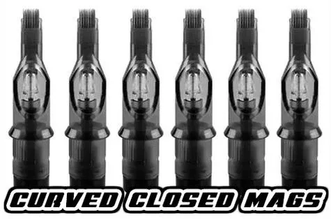 Cartridge Needles - CURVED CLOSED TIP MAG (Band Drive)
