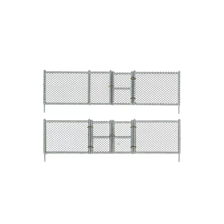 Chain Link Fence Kit with Gates, Hinges & Planter Pins 785-2983