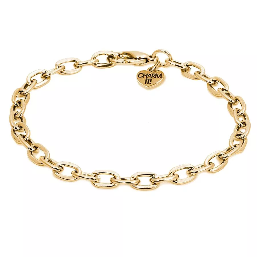 Charm It! Bracelet Chain Gold