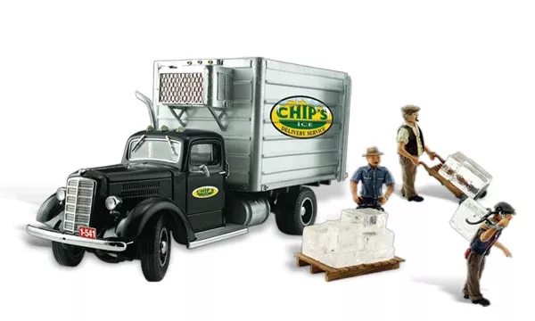 Chip's Ice Truck HO Scale WOOAS5557