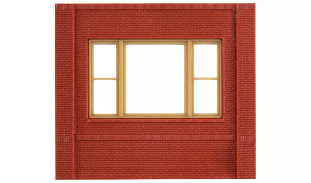 Dock Level Wall Sections with 20th Century Window - Kit