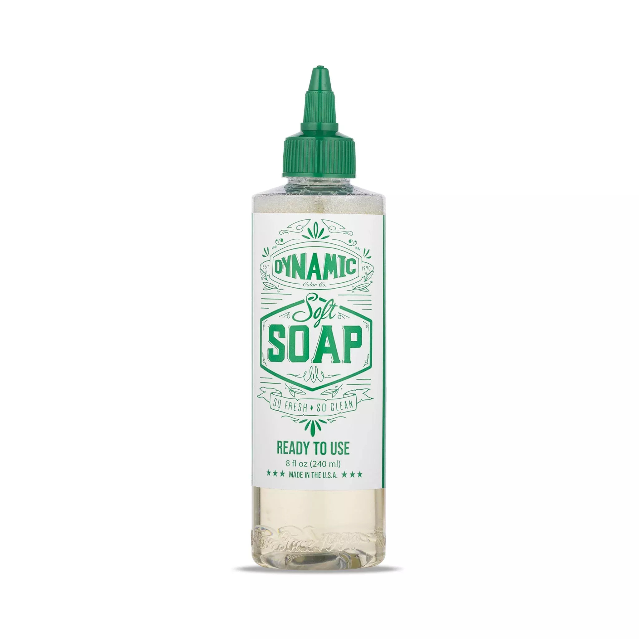 Dynamic Soft Green Soap 8oz Bottle