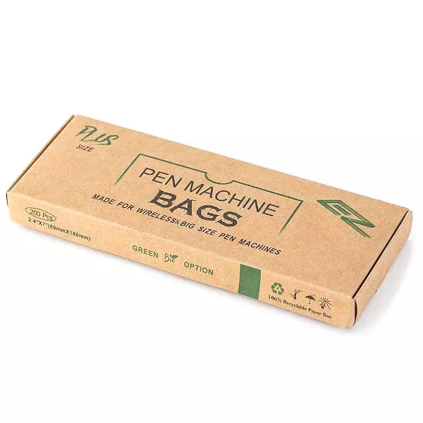 EZ Green Option 6 x 18cm Box of 200Plus Size Pen and Grip Covers
