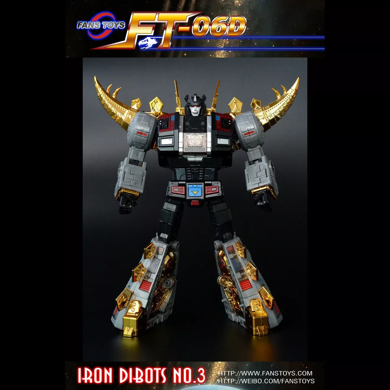 Fans Toys - FT-06D Sever Limited Edition of 500 - Iron Dibots no. 3