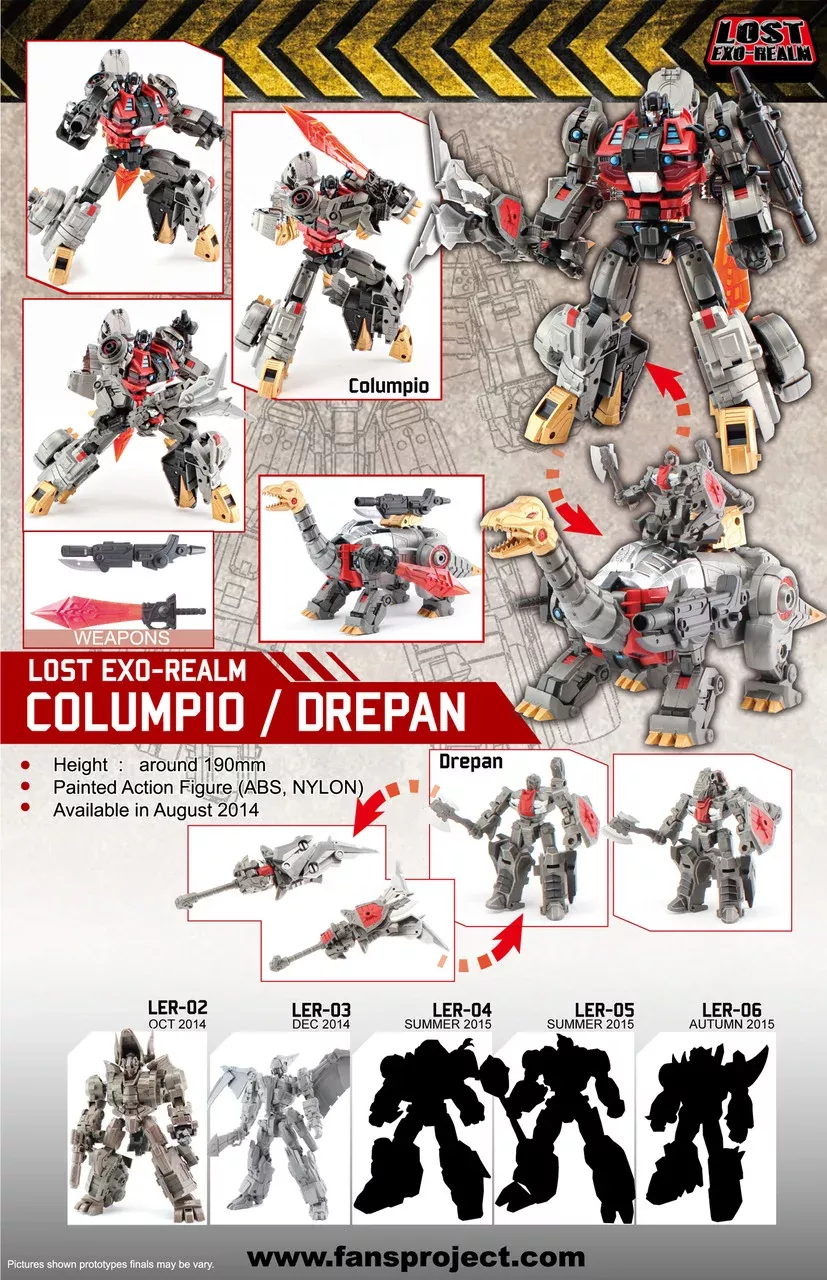 FansProject - Lost Exo Realm LER-01 - Columpio & Drepan