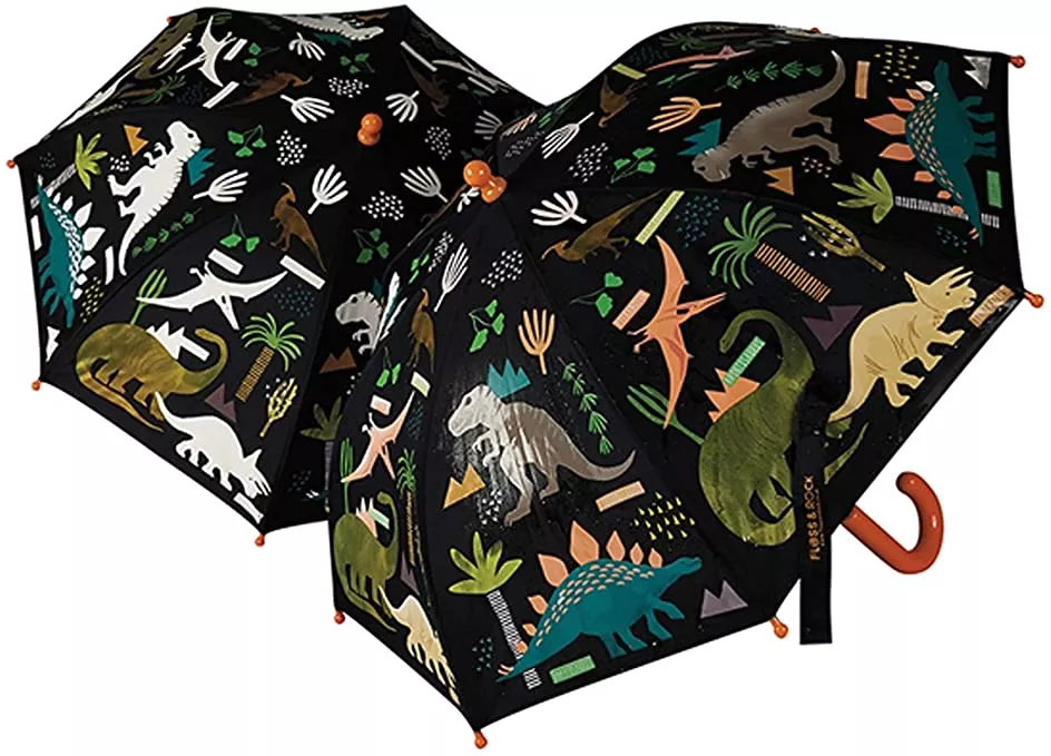 Floss & Rock Color Changing Umbrella - Dinosaurs