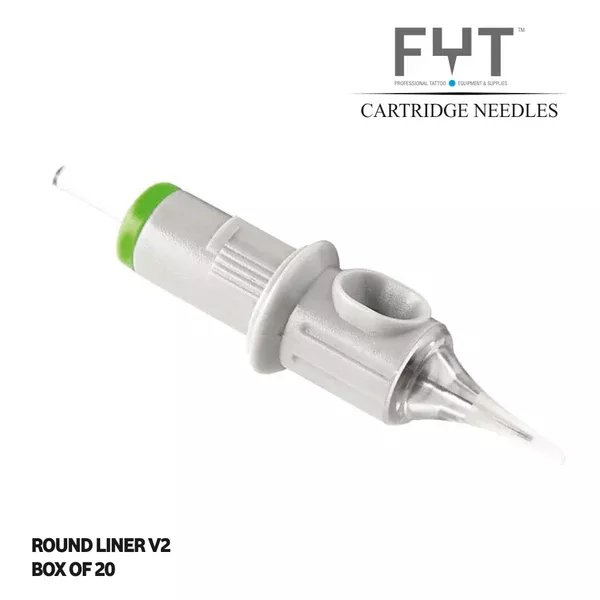 FYT Cartridges Round Liner V2 Tattoo Needles Box of 20