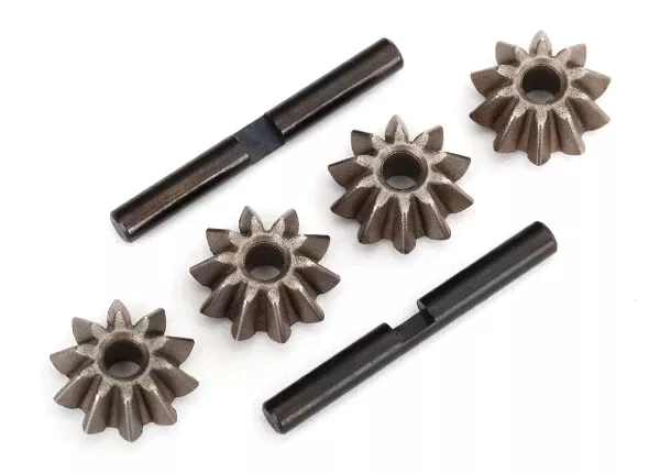 Gear set, differential (spider gears (4), spider gear shaft (2)) TRA8682