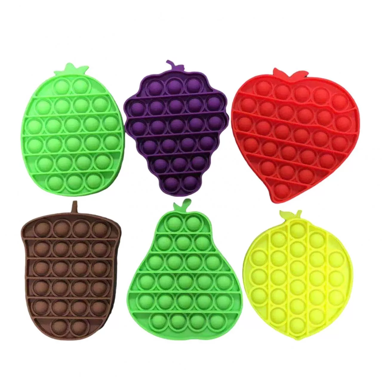 Grape Simple Dimple Fidget Toy Pop It