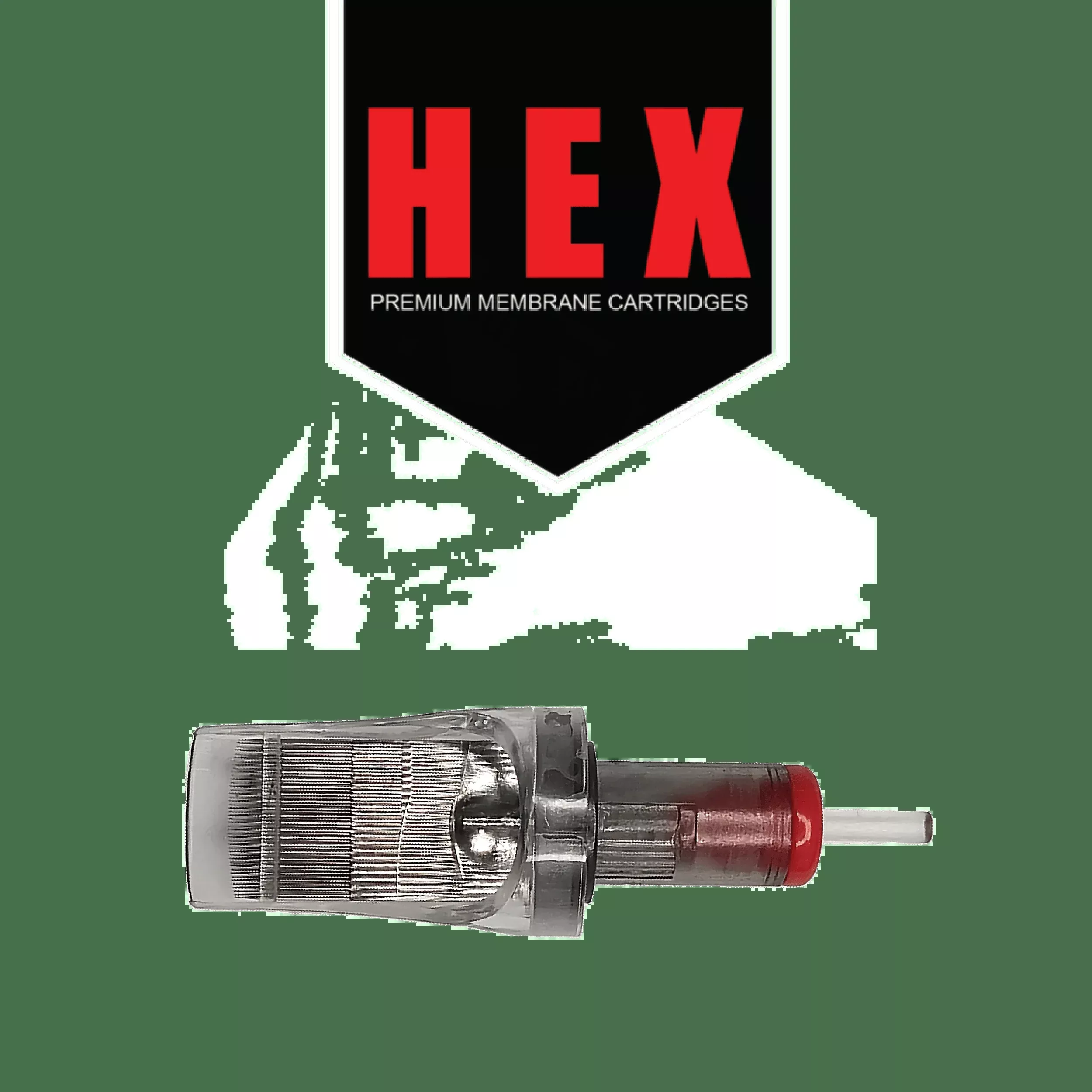 HEX Membrane Needle Cartridges Super Mags (Box of 8)