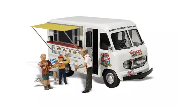 Ike's Ice Cream Truck HO Scale