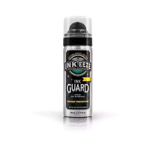 Inkeeze Tattoo Ink Guard Spray on Bandage - 1.35oz