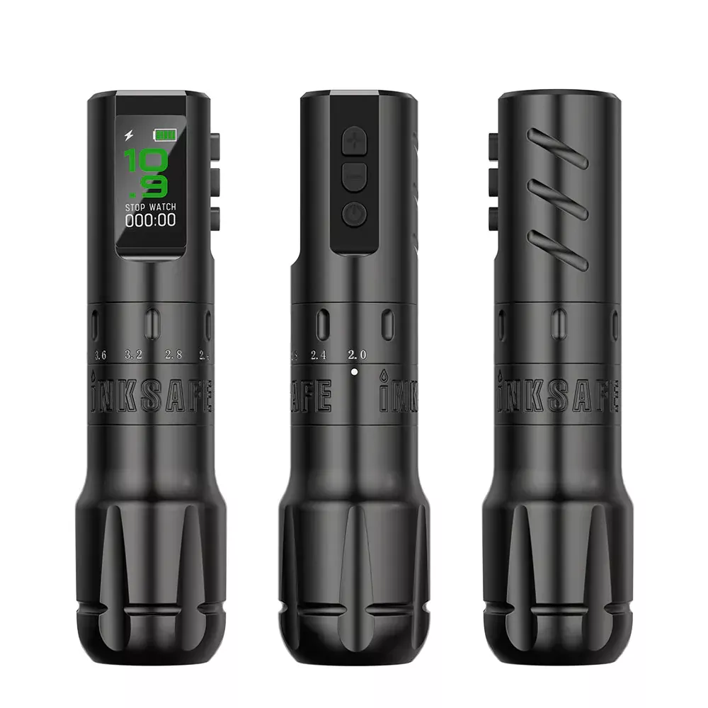 Inksafe Flexo Wireless Adjustable Stroke Tattoo Machine