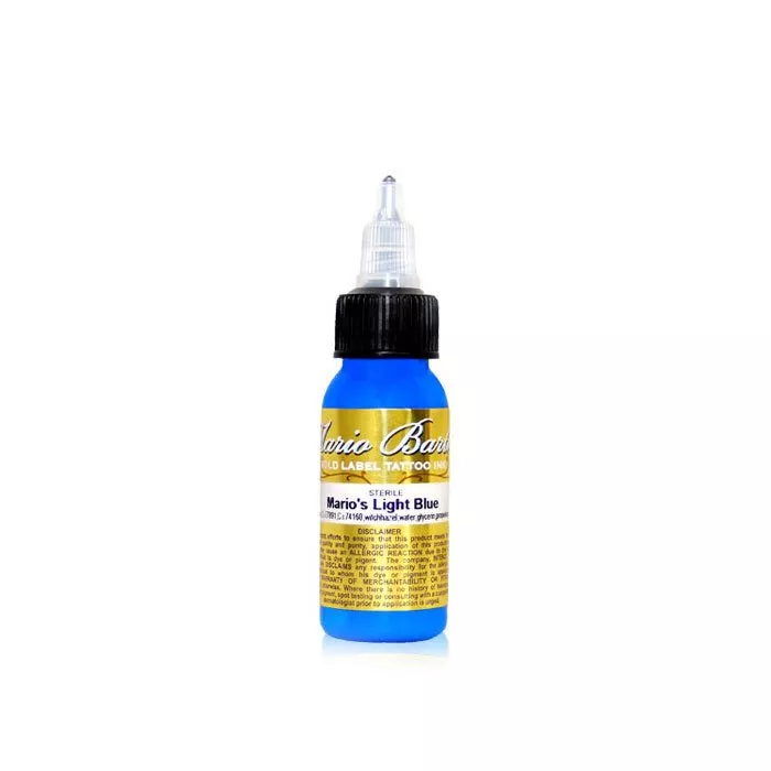 Intenze Ink - 1 oz. (gold-Marios Light Blue)