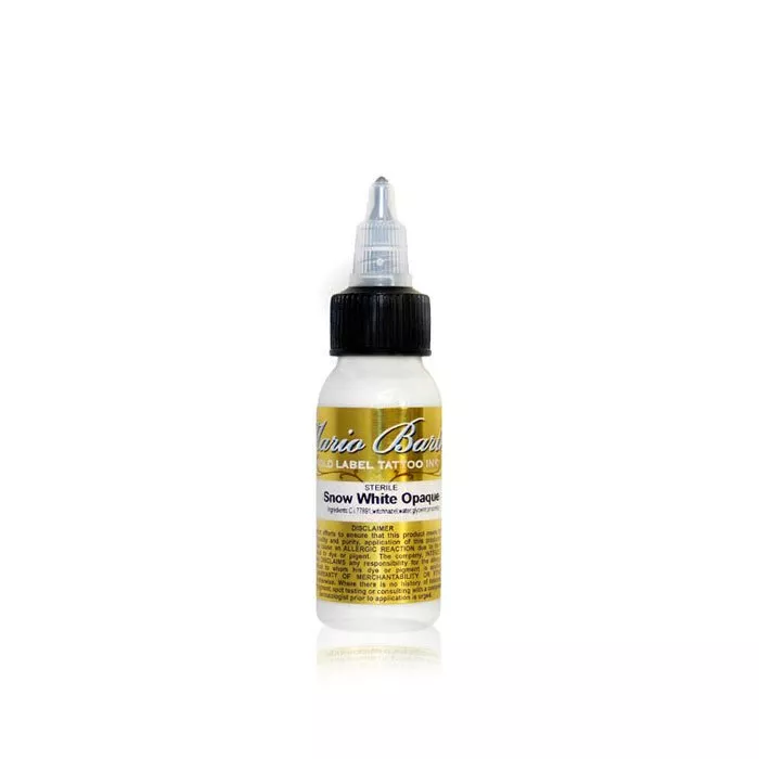 Intenze Ink - 1 oz. (gold-Snow White Opaque)