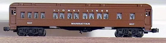 Lionel 6-19017 Lionel Lines passenger car Manhattan O SCALE NEW
