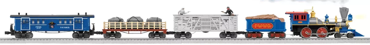 Lionel 6-30116 LONE RANGER WILD WEST SET (4-4-0 GENERAL #1887) O SCALE NEW