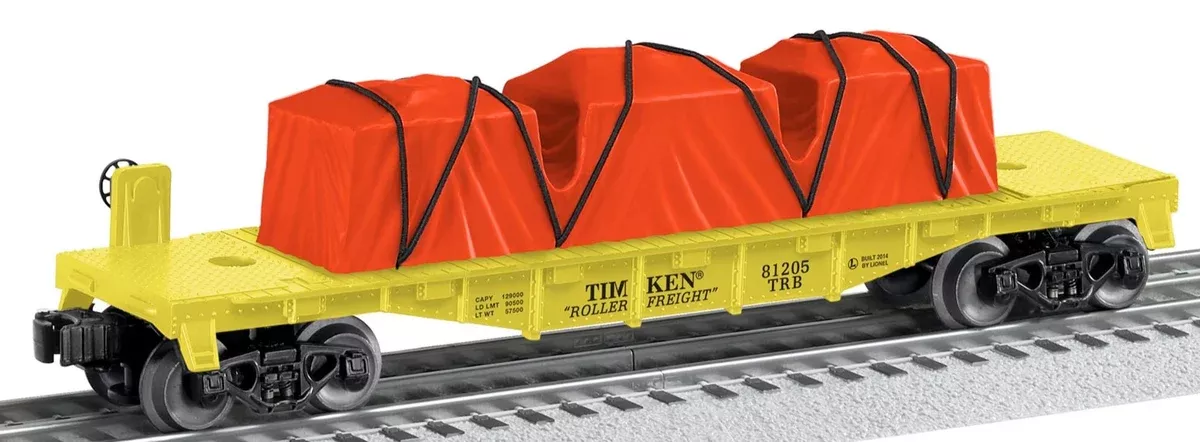 Lionel 6-81205 TIMKEN FLATCAR #81205 O SCALE NEW