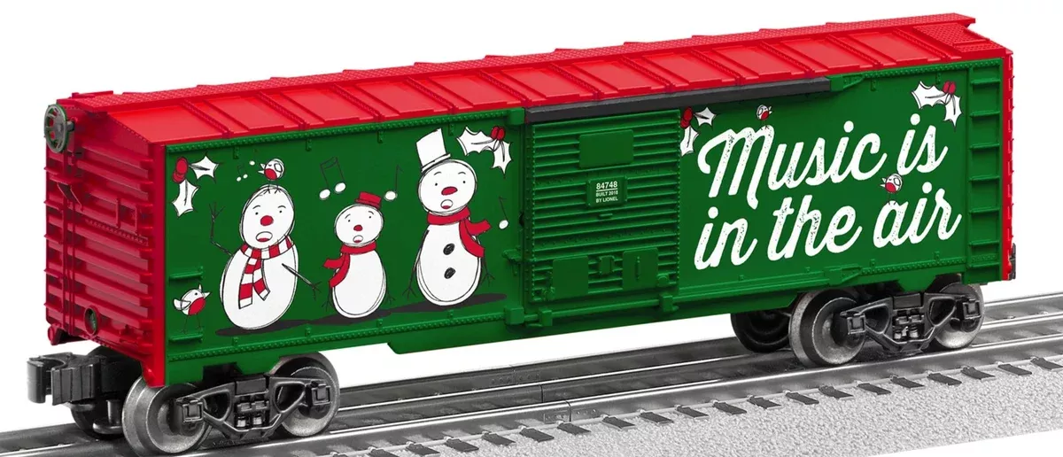 Lionel 6-84748 Christmas Music Boxcar #18 o scale new limited sale