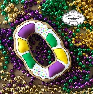 Maison Nola Silicone King Cake Teether