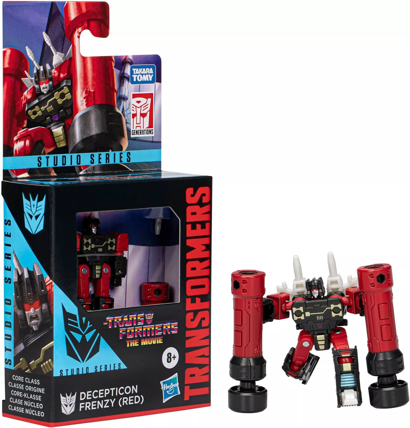 The Movie 86 Studio Series Deception Frenzy(Red) Core Class