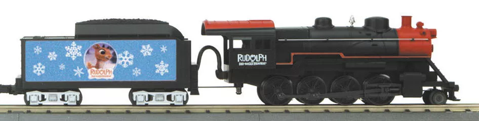 MTH 30-4173-0E Rudolph The Red-Nosed Reindeer 2-8-0 Steam Engine w/Loco-Sound o scale new