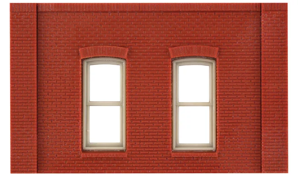 One-Story Wall Sections with Rectangular Windows - Kit DPM30130
