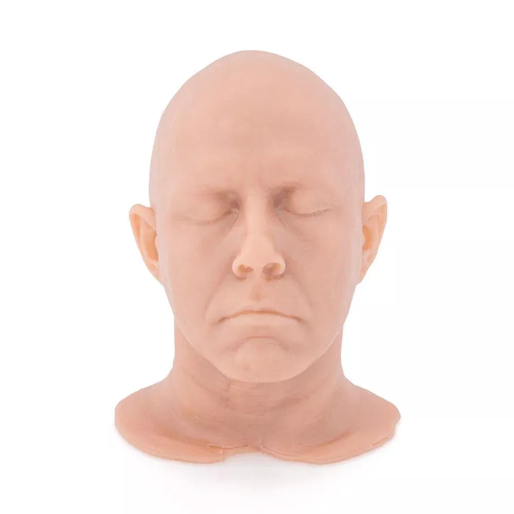 A Pound of Flesh Shrunken Tattooable Synthetic Idol Head Jesse Smith