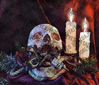 PRINT CALAVERA - INDIO REYES