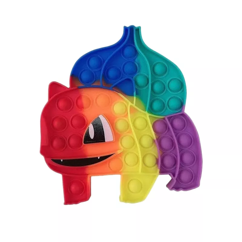 Rainbow Pokemon Pop It Fidget Toys