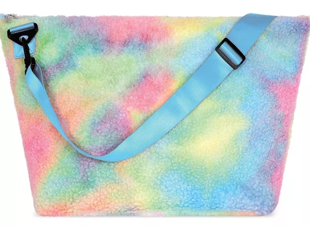 Rainbow Sherpa Overnight Bag