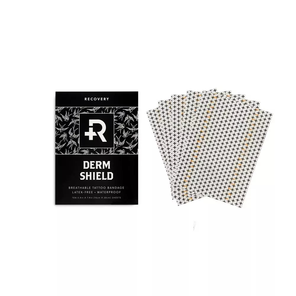 Recovery Derm Shield - 5.9" x 7.9" Sheets - Box of 10