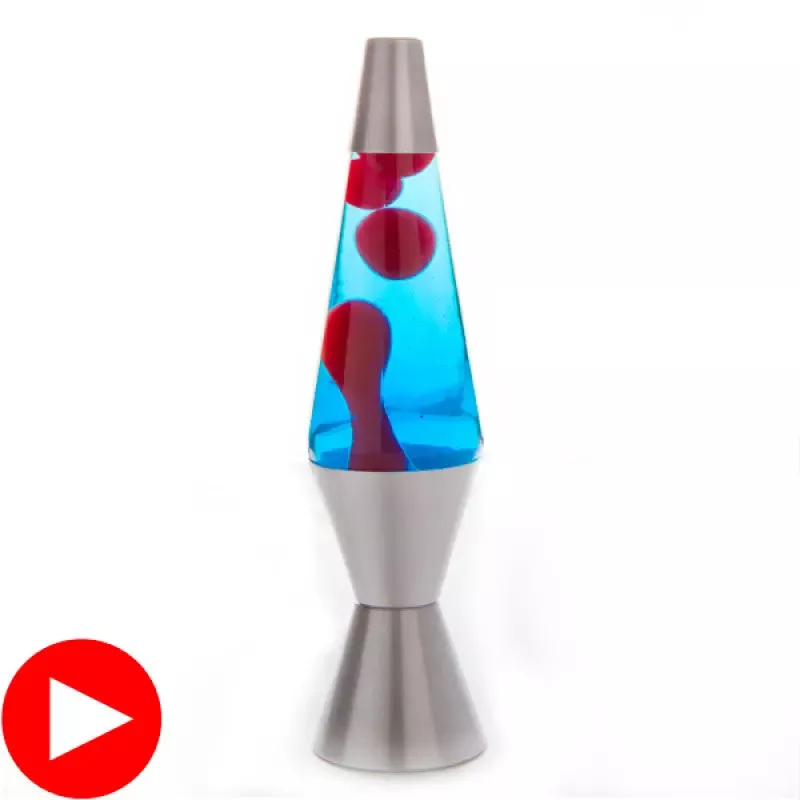 Red & Blue Lava Lamp
