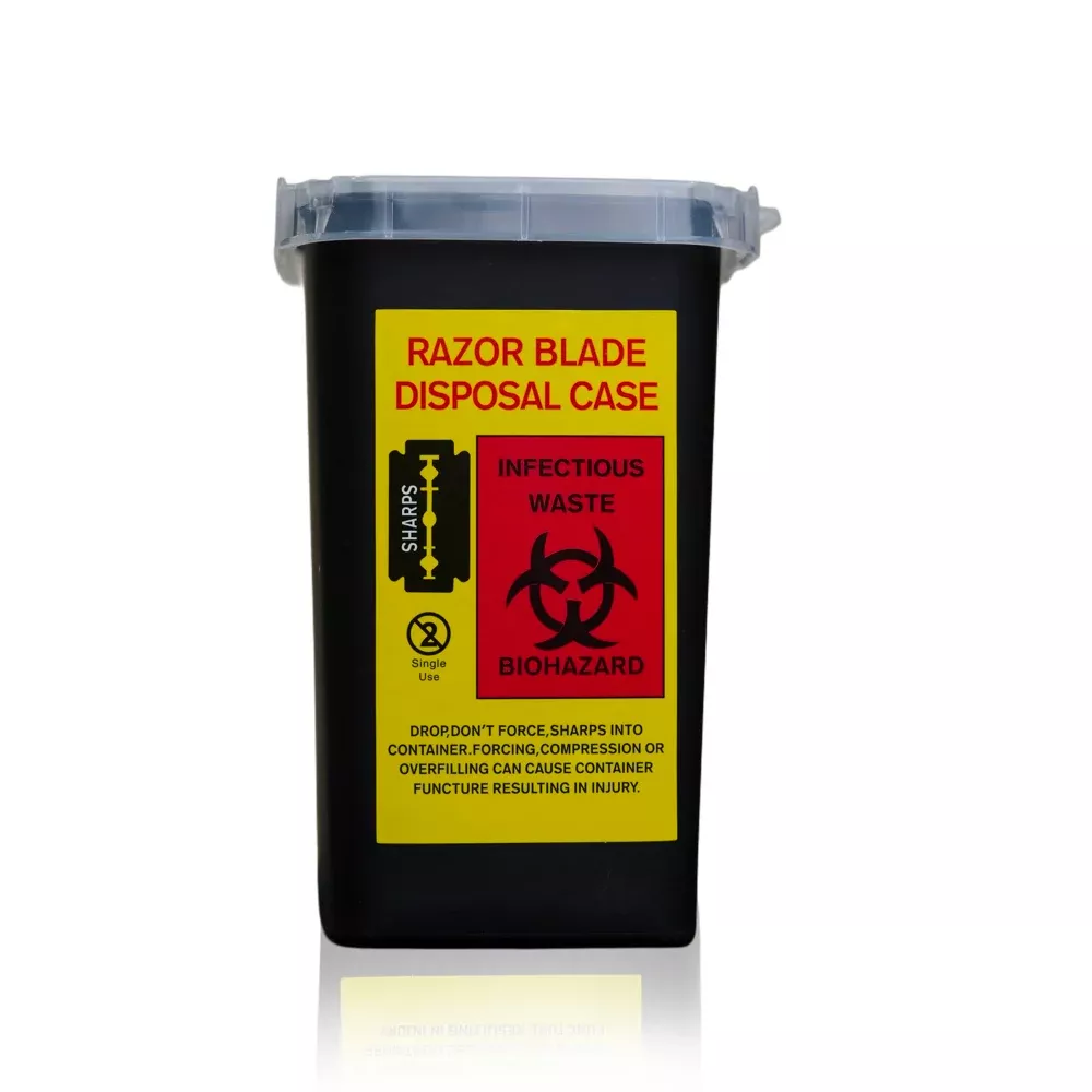 Sharps Container 1 Quart Black