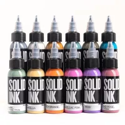Solid Tattoo Ink - Art Deco Set (1 oz)