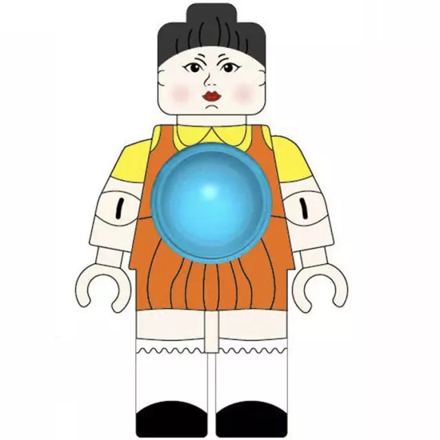 Squid Game Character Simple Dimple Pop It Toy