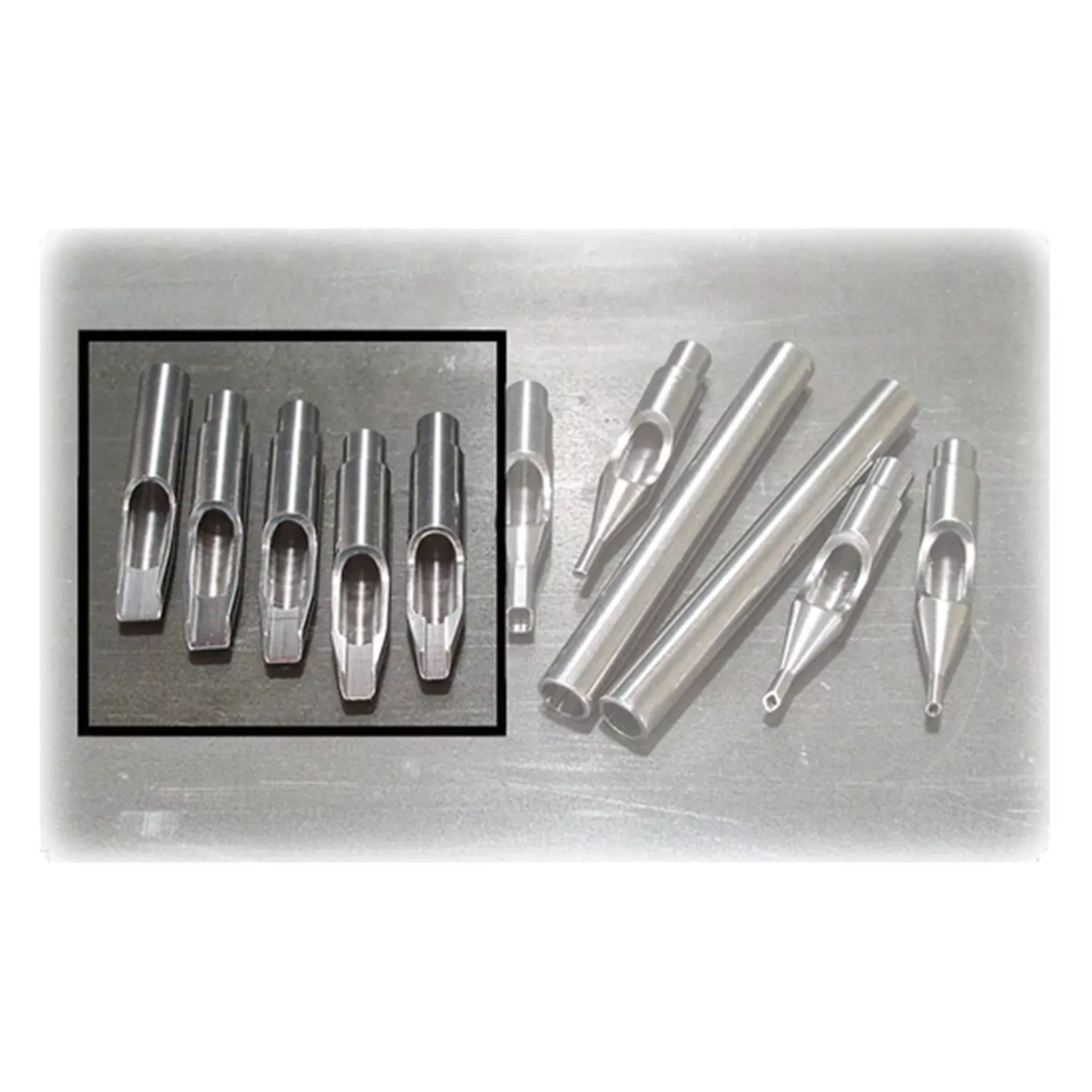Stainless Open Tips